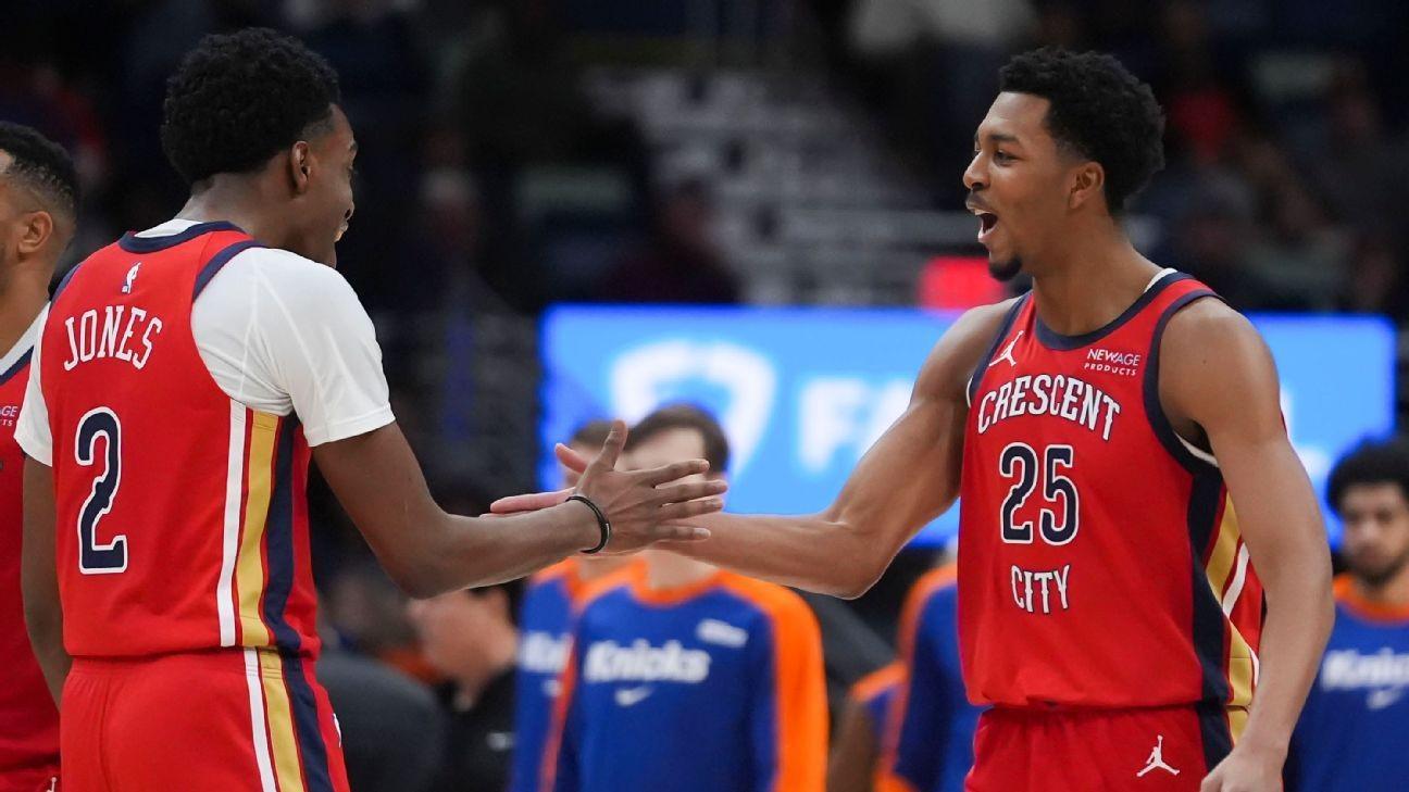 开云体育官网-记者：鹈鹕对琼斯和墨菲分别要价2首轮和3首轮+年轻人，勇士均有意