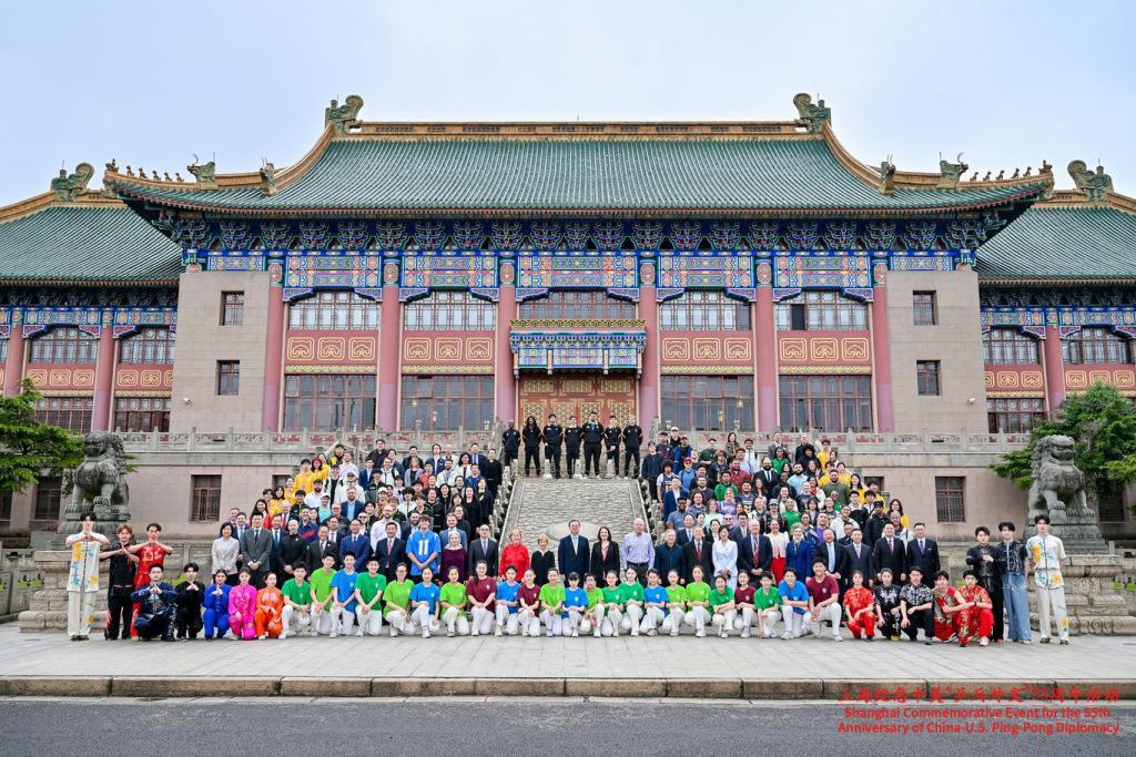 开云体育下载-“乒乓外交”55年｜“将乒乓外交精神传给下一代”，当今世界比任何时候都需要它